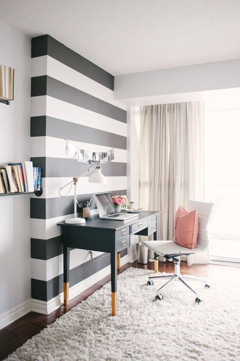 Office inspiration from Apartment Therapy.