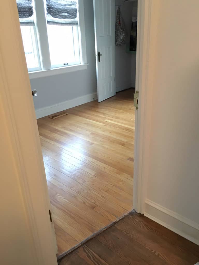 Painting A Wood Floor White