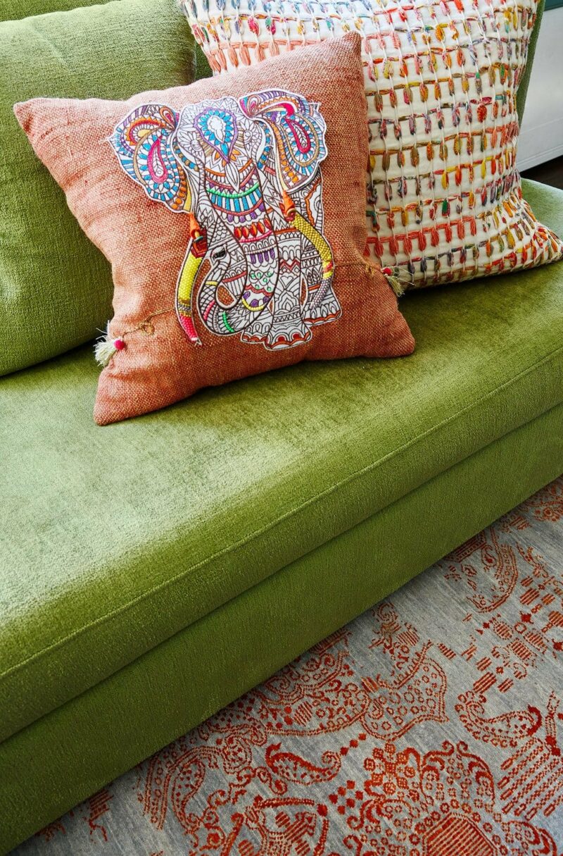 Interior Design Tour: Color and Pattern in Chicago Family Home