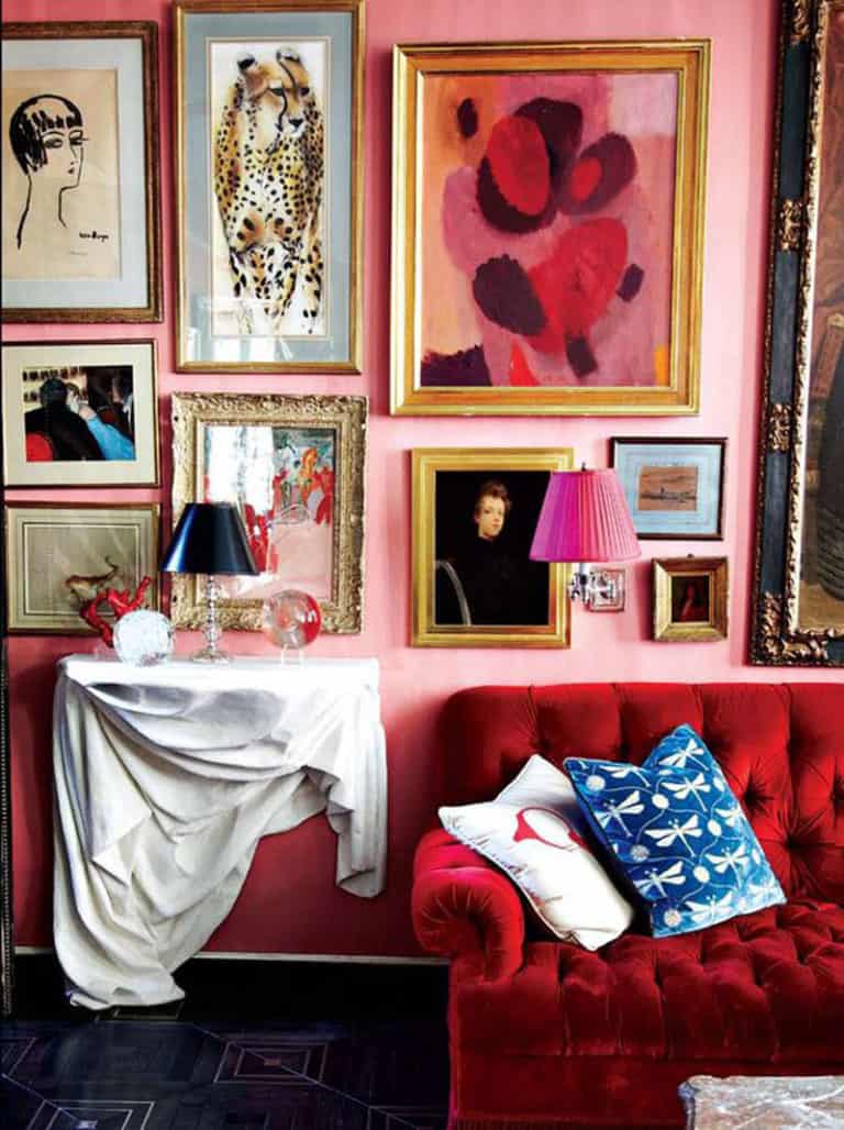 Using Red in Interior Design: Color Therapy from Centered by Design