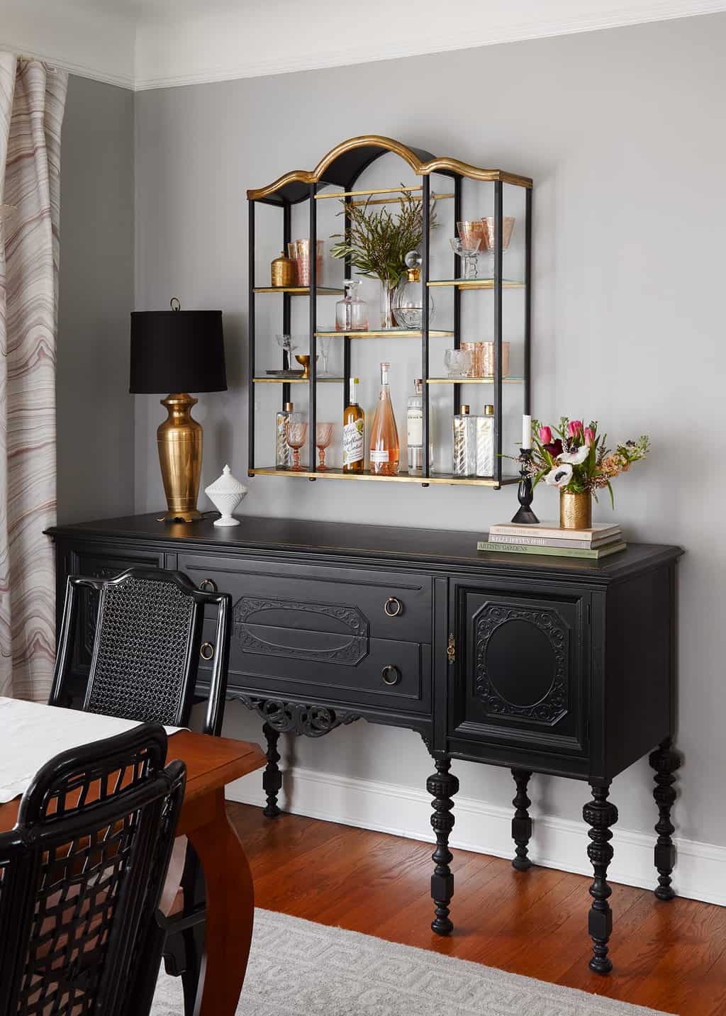 Styling a Home Bar is Easier When You Start With a Tray