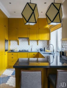 yellow-kitchen-cabinets
