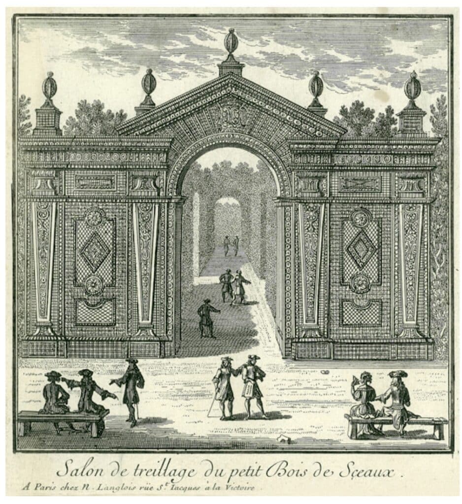 Salon de treillage 
Garden of Versailles 
France 