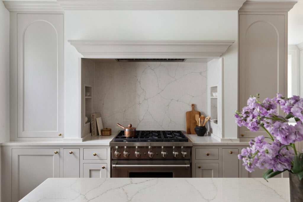 custom cabinetry in transitional kitchen