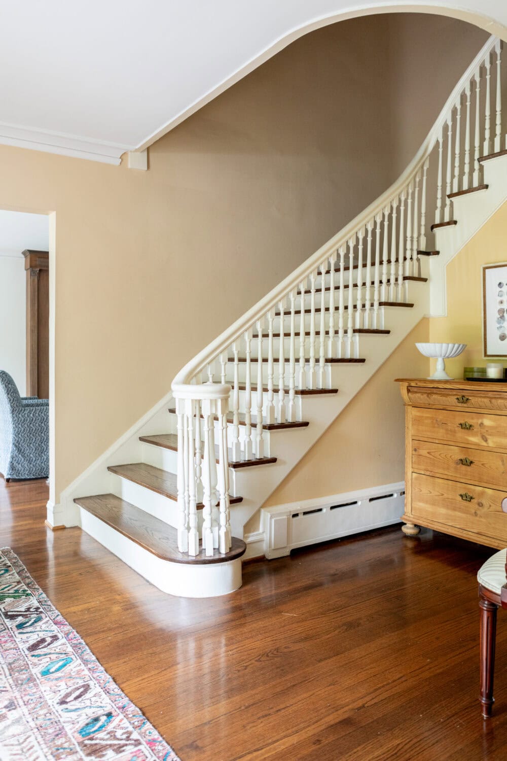 View of The Before Tour: Our Mediterranean Revival Home Renovation - Centered ...