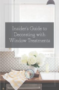 Insider's Guide to Decorating with Window Treatments PDF